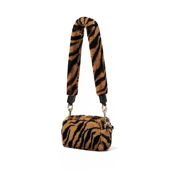 Marc Jacobs The Softshot Tiger Stripe Plush Bag - Picture 2 of 12